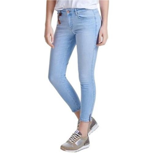 Hosen Carmen Zip Regular Jeans - Blue Denim - Only - Modalova