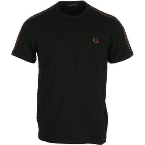 T-Shirt Contrast Tape Ringer - Fred Perry - Modalova