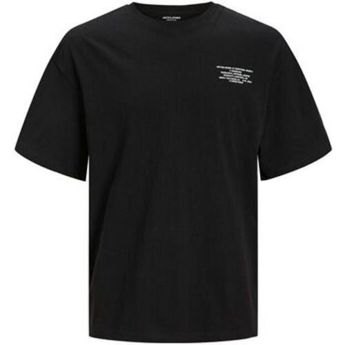 T-Shirts & Poloshirts 12250651 RILEY-BLACK - jack & jones - Modalova