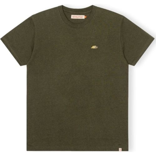 T-Shirts & Poloshirts T-Shirt Regular 1342 TEN - Army/Melange - Revolution - Modalova