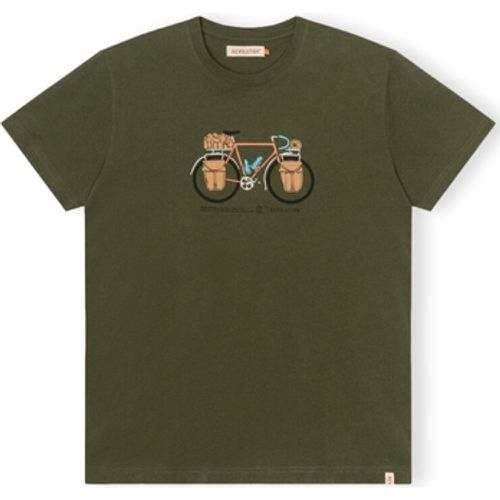 T-Shirts & Poloshirts T-Shirt Regular 1344 PAC - Army - Revolution - Modalova