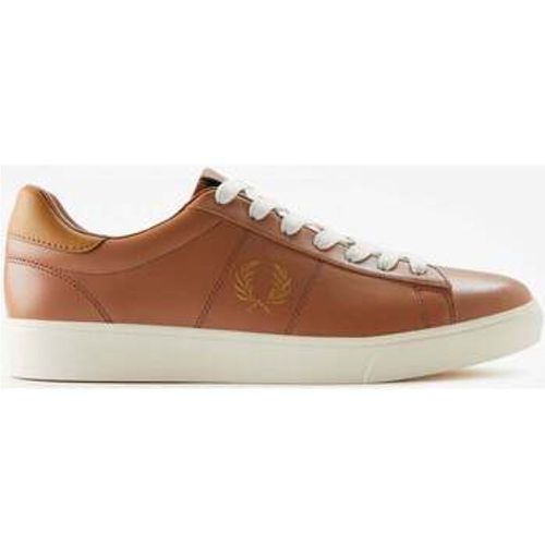 Sneaker Spencer-Leder – dunkelbraun, dunkles Karamell - Fred Perry - Modalova