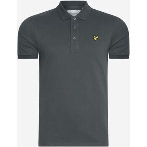 T-Shirts & Poloshirts Plain polo shirt - gunmetal - Lyle & Scott - Modalova