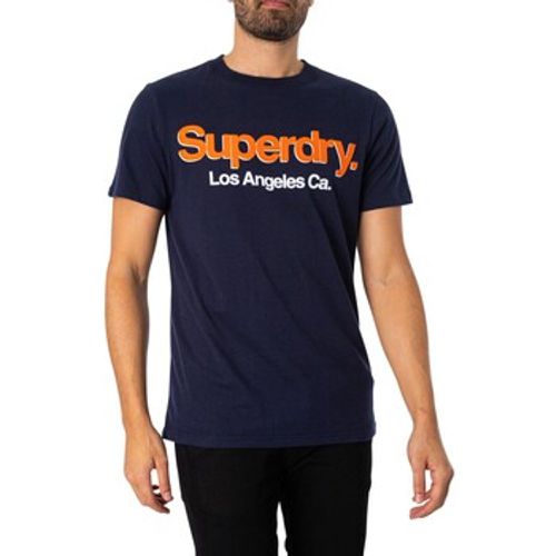 T-Shirt Klassisches verwaschenes Core-Logo-T-Shirt - Superdry - Modalova