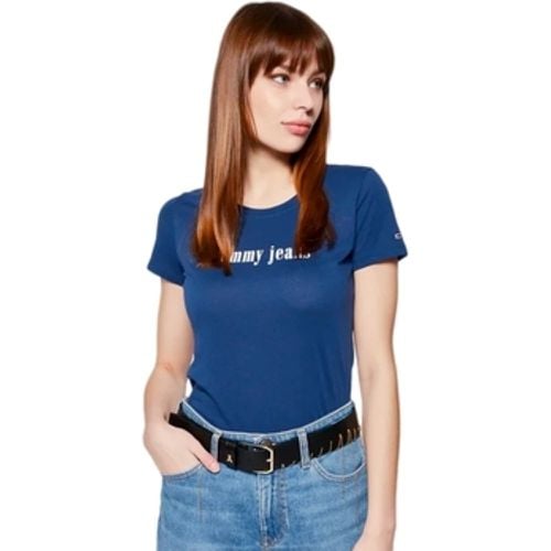 Tommy Jeans T-Shirt Slim Essential - Tommy Jeans - Modalova