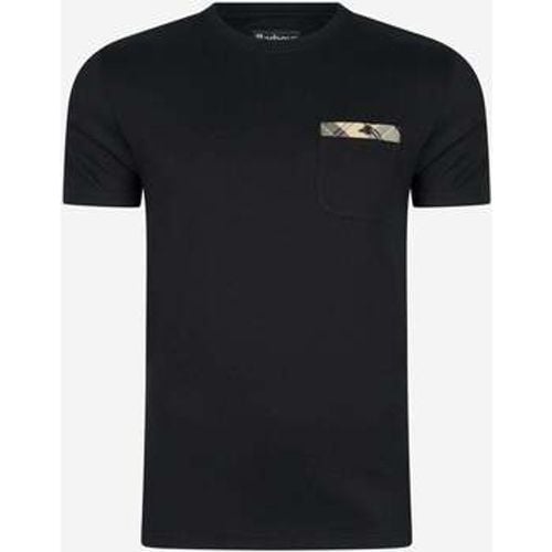 T-Shirts & Poloshirts Durness pocket tee - black - Barbour - Modalova