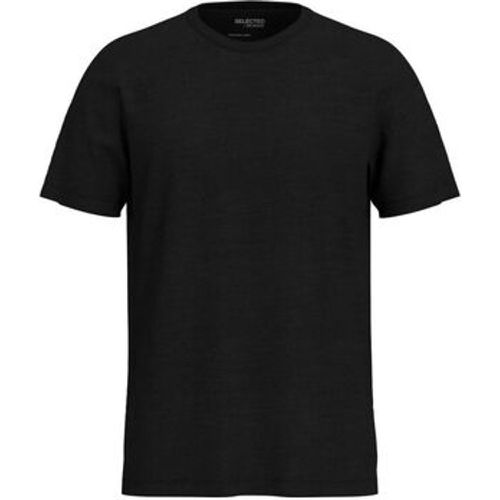 T-Shirts & Poloshirts 16092508 ASPEN-BLACK - Selected - Modalova