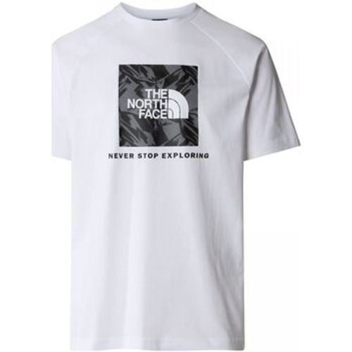 T-Shirts & Poloshirts NF0A87NJ M SS RAGLAN REDBOX TEE-ZI5 WHITE - The North Face - Modalova