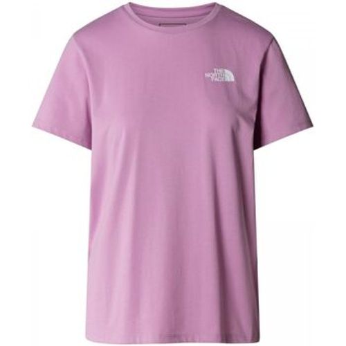 T-Shirts & Poloshirts NF0A882V W FOUNDATION MOUNTAIN-PO2 MINERAL PURPLE - The North Face - Modalova