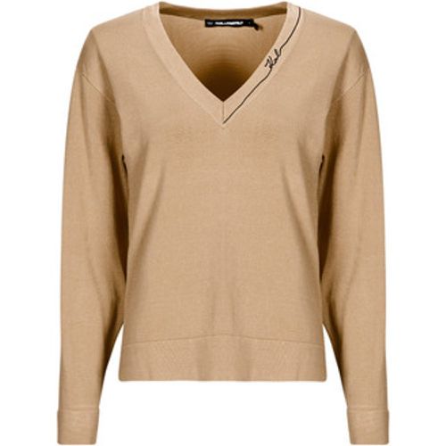 Pullover LIGHT V-NECK KNIT SWEATER - Karl Lagerfeld - Modalova