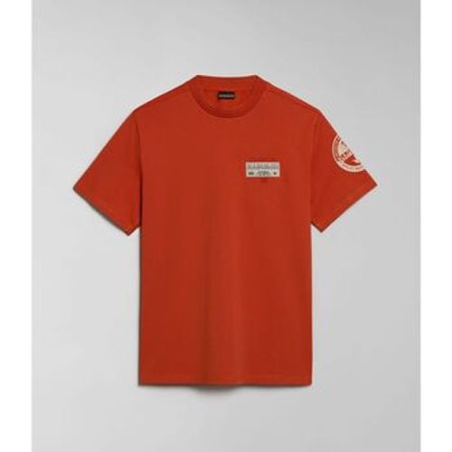 T-Shirts & Poloshirts S-AMUNDSEN NP0A4H6B-A62 BURNT - Napapijri - Modalova