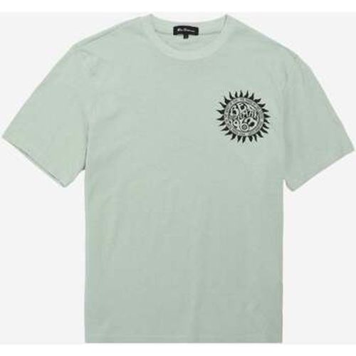 T-Shirts & Poloshirts Festive poster tee - mint - Ben Sherman - Modalova