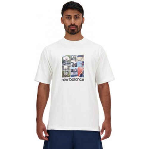 T-Shirts & Poloshirts Hoops graphic t-shirt - New Balance - Modalova