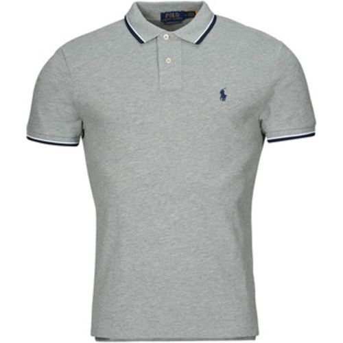 Poloshirt POLO COUPE DROITE EN COTON BASIC MESH COL FANTAISIE - Polo Ralph Lauren - Modalova