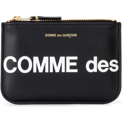 Geldbeutel Umschlag Comme Des Garçons Wallet Huge Logo aus schwarzem - Comme des Garcons - Modalova