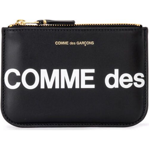 Geldbeutel Comme Des Garçons Wallet Umschlag Huge Logo in schwarzem - Comme des Garcons - Modalova