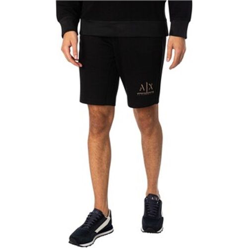 Shorts Sweatshorts mit Kreuz-Logo - EAX - Modalova