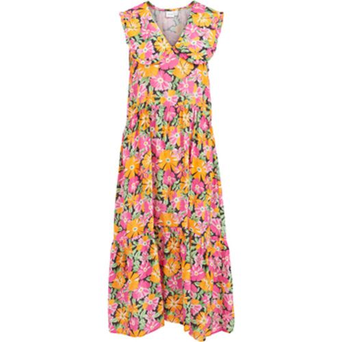 Maxikleider VICOLMENA FLO S/L ANCLE DRESS 14076262 - Vila - Modalova