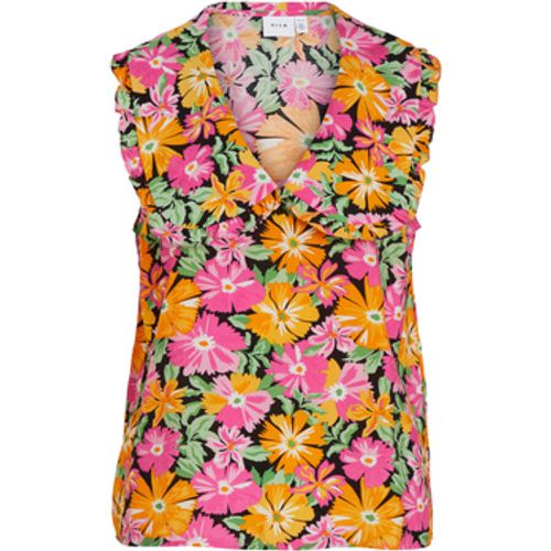 Blusen VICOLMENA FLO S/L TOP 14076265 - Vila - Modalova