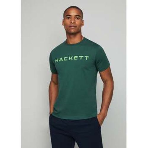 T-Shirts & Poloshirts Essential tee - green grey - Hackett - Modalova