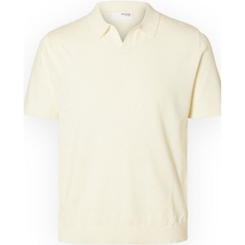 T-Shirts & Poloshirts 16090124 EGRET - Selected - Modalova