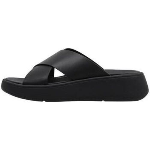 Sandalen F-MODE LEATHER FLATFORM CROSS SLIDES - FitFlop - Modalova