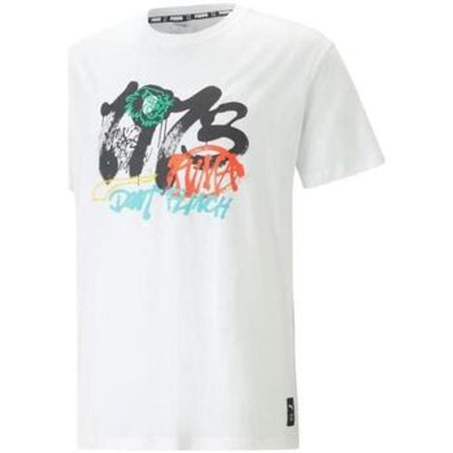 T-Shirt 539237_showcase_tee_bianco - Puma - Modalova