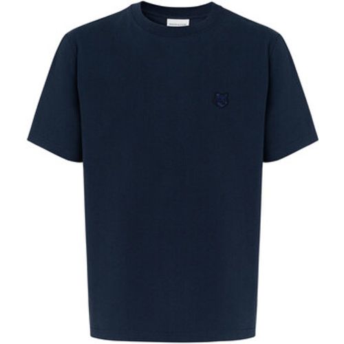T-Shirts & Poloshirts T-Shirt Maison Kituné Bold Fox Head navy blau - Maison Kitsuné - Modalova
