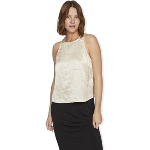 Vila Blusen Top Naomi S/L - Birch - Vila - Modalova