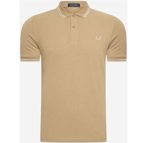 T-Shirts & Poloshirts -Hemd mit zwei Spitzen – Warmstone Oatml - Fred Perry - Modalova