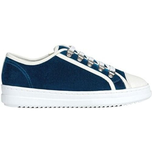 Sneaker SNEAKER D PONTOISE VELLUTO CON ZIP LATERALE - Geox - Modalova