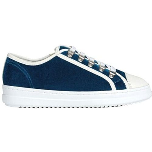 Sneaker SNEAKER D PONTOISE VELLUTO CON ZIP LATERALE - Geox - Modalova