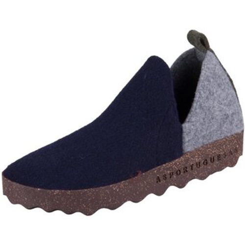 Hausschuhe City M P018089007 navy grey Tweed Felt P018089007 - Asportuguesas - Modalova