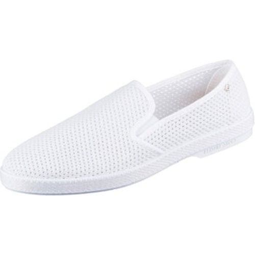 Herrenschuhe Slipper Classic Mesh 3200 white Mesh Canvas 3200 - Rivieras - Modalova