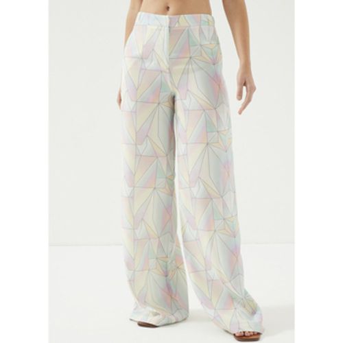 Hosen Geometric Patterned Palazzo Trousers - Just Like You - Modalova