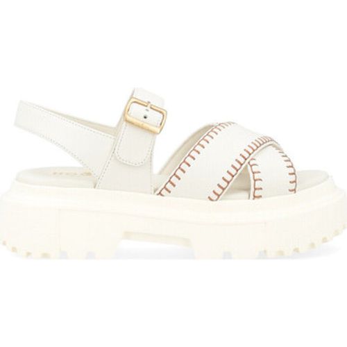 Sandalen Sandale H644 aus elfenbeinfarbenem Leder - Hogan - Modalova