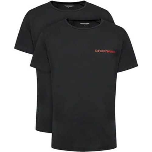 T-Shirt Pack x2 Crew - Emporio Armani - Modalova