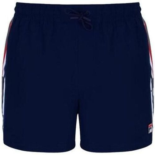 Shorts Harold Stripe Print Panel Shorts - Navy - Fila - Modalova