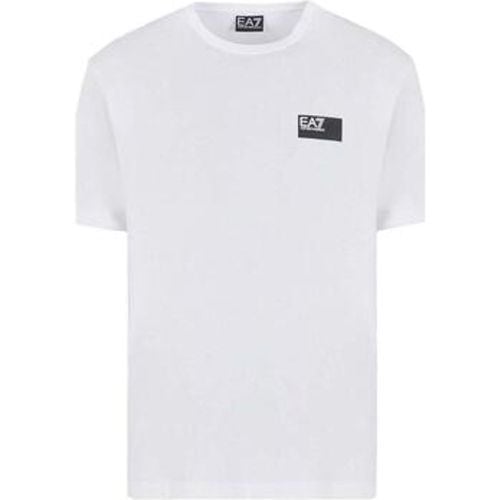 T-Shirts & Poloshirts Visibility Crew T-Shirt White - Ea7 Emporio Armani - Modalova