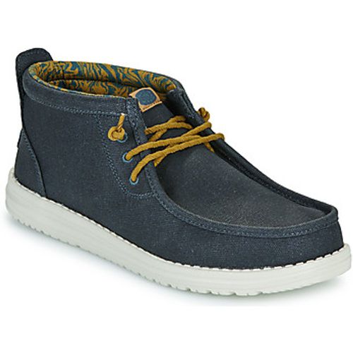 Herrenschuhe Wally Mid Waxed Canvas - HEYDUDE - Modalova