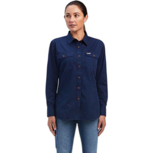 Blusen Chemise manches longues en twill délavé Rebar - ARIAT - Modalova