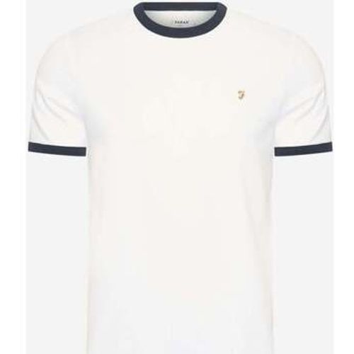 T-Shirts & Poloshirts Groves reg ringer - white - Farah - Modalova