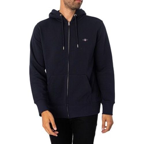 Sweatshirt Regular Shield Kapuzenjacke Mit Reißverschluss - Gant - Modalova