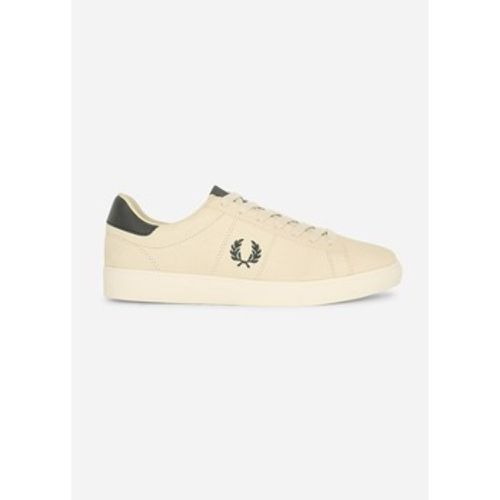 Sneaker Spencer textured nubuck - oatmeal night green - Fred Perry - Modalova