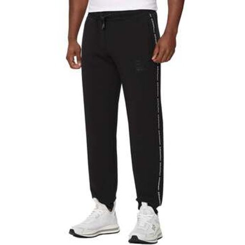 Trainingsanzüge Logo Series Stretch Viscose Joggers Black - Ea7 Emporio Armani - Modalova