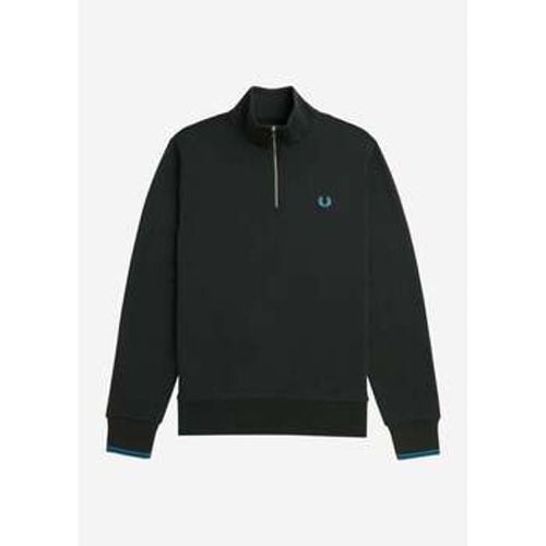 Pullover Half zip sweatshirt - night green runaway bay ocean - Fred Perry - Modalova