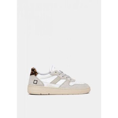 Sneaker W997-C2-VC-WD - COURT 2.0-VINT.CALF WHITE LEOPARD - Date - Modalova