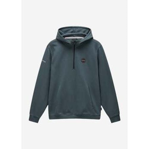 Sweatshirt Badge halfzip hoodie - green urban - Napapijri - Modalova