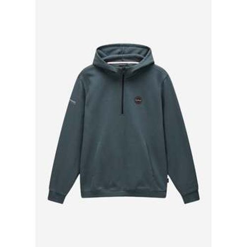 Sweatshirt Kapuzenpullover mit Logo und halbem Reißverschluss – urban - Napapijri - Modalova