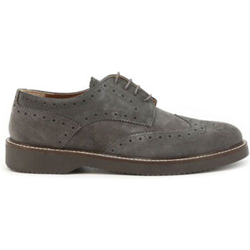 Halbschuhe Enrico - Suede Gray - Duca Di Morrone - Modalova